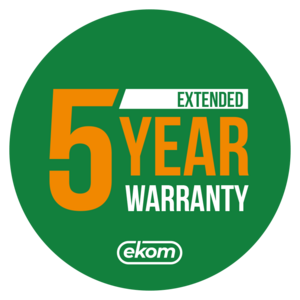 5-year warranty